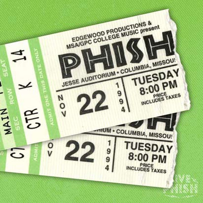 11/22/94 Jesse Auditorium cover art